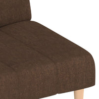 Thumbnail for Schlafsofa 2-Sitzer Braun Stoff