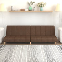 Thumbnail for Schlafsofa 2-Sitzer Braun Stoff