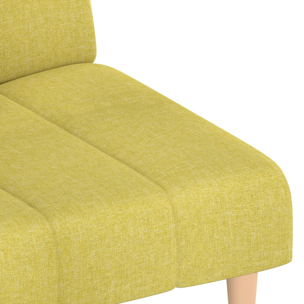 Schlafsofa 2-Sitzer Grün Stoff