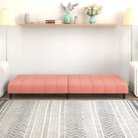 Thumbnail for Schlafsofa 2-Sitzer Rosa Samt