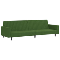 Thumbnail for Schlafsofa 2-Sitzer Dunkelgrün Samt