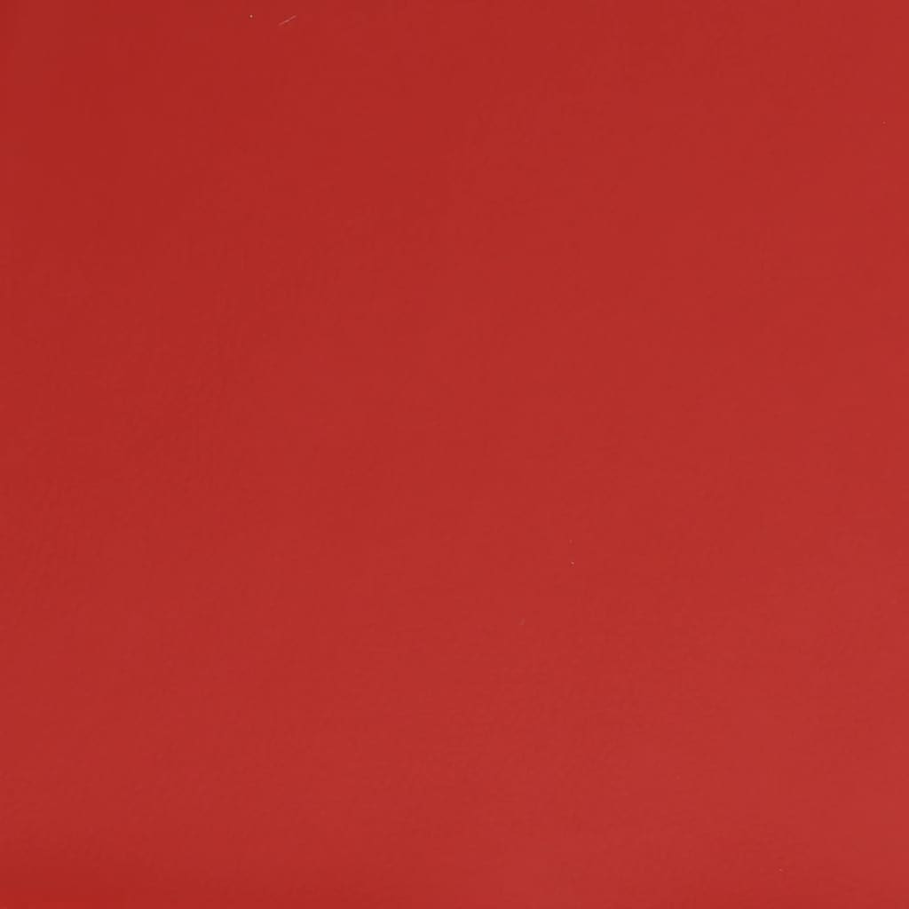 Schlafsofa 2-Sitzer Weinrot Kunstleder