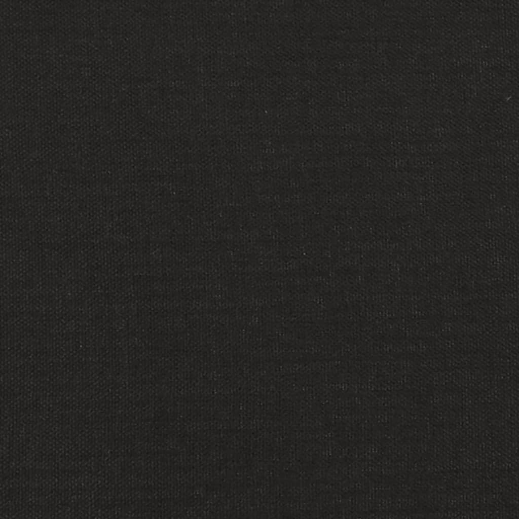 Fußhocker Schwarz 78x56x32 cm Stoff