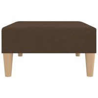 Thumbnail for Fußhocker Braun 78x56x32 cm Stoff