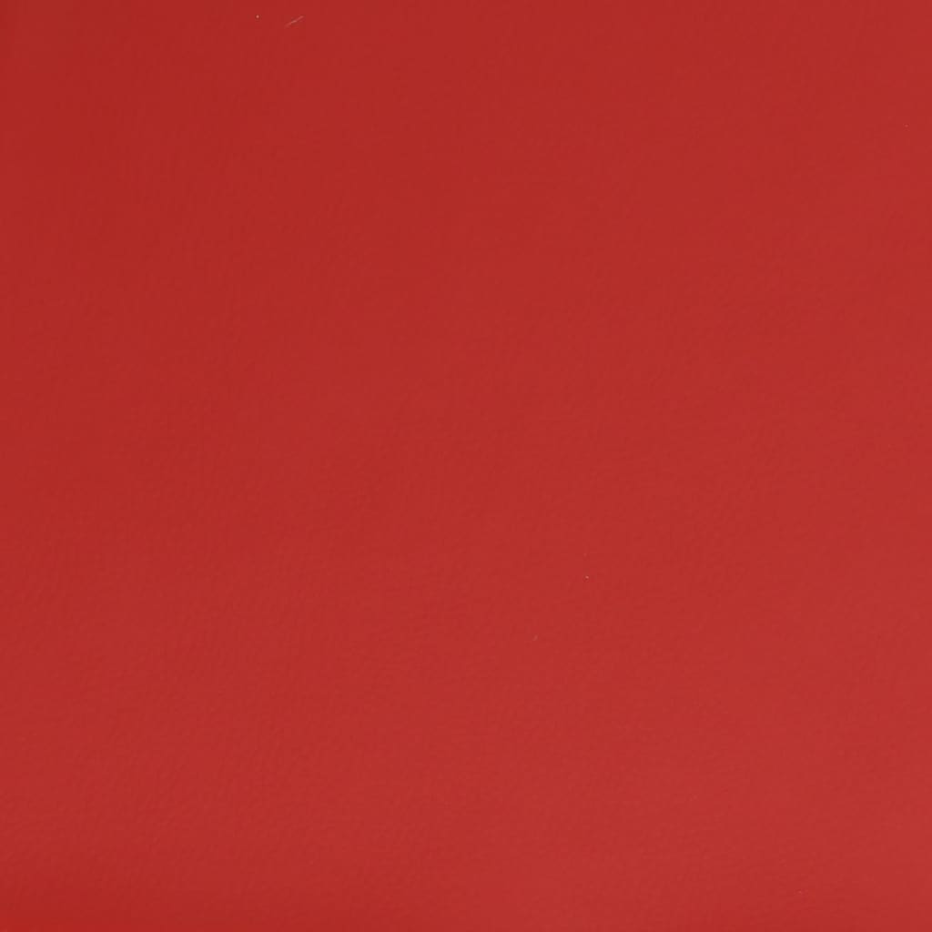 Fußhocker Weinrot 78x56x32 cm Kunstleder
