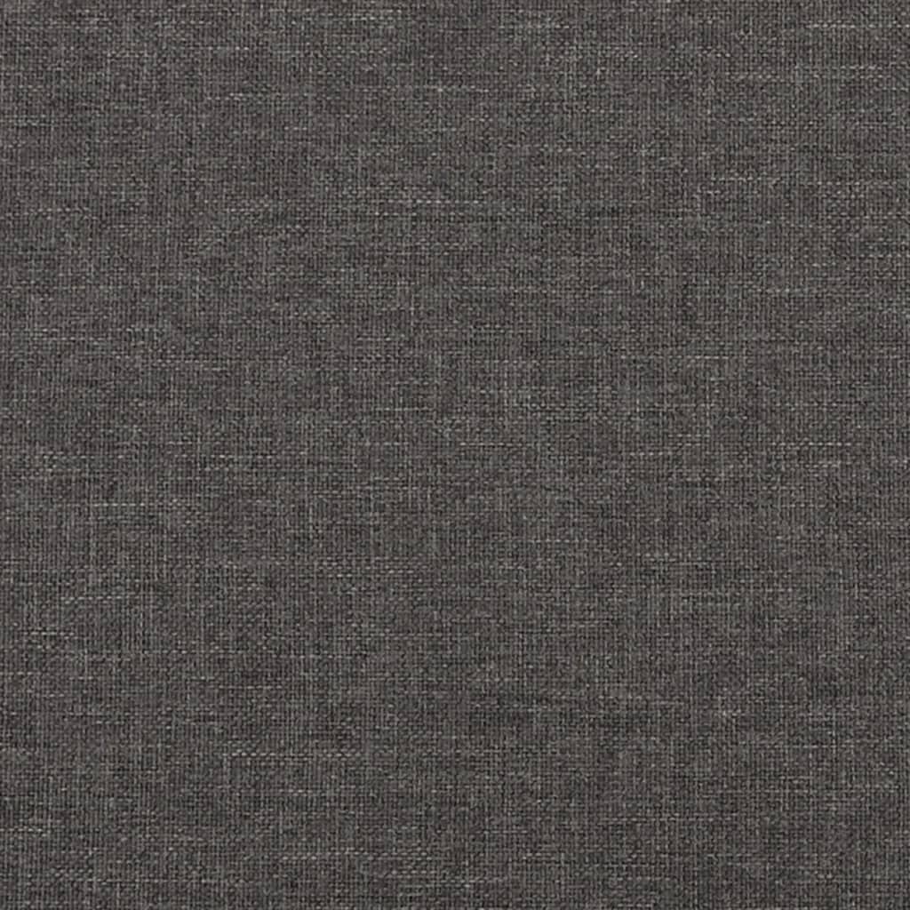 Fußhocker Dunkelgrau 78x56x32 cm Stoff