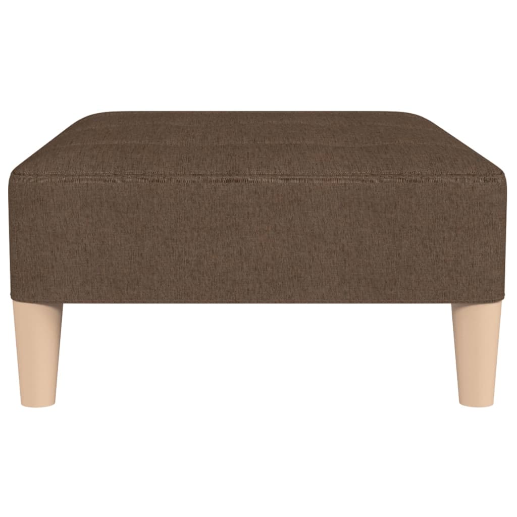 Fußhocker Braun 78x56x32 cm Stoff