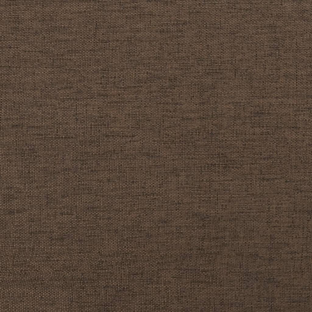 Fußhocker Braun 78x56x32 cm Stoff