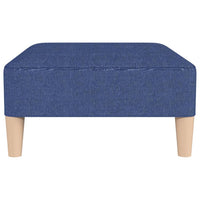 Thumbnail for Fußhocker Blau 78x56x32 cm Stoff
