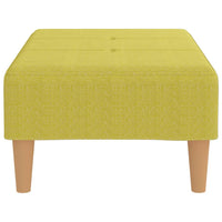 Thumbnail for Fußhocker Grün 78x56x32 cm Stoff