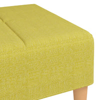 Thumbnail for Fußhocker Grün 78x56x32 cm Stoff