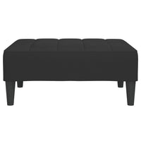 Thumbnail for Fußhocker Schwarz 78x56x32 cm Samt