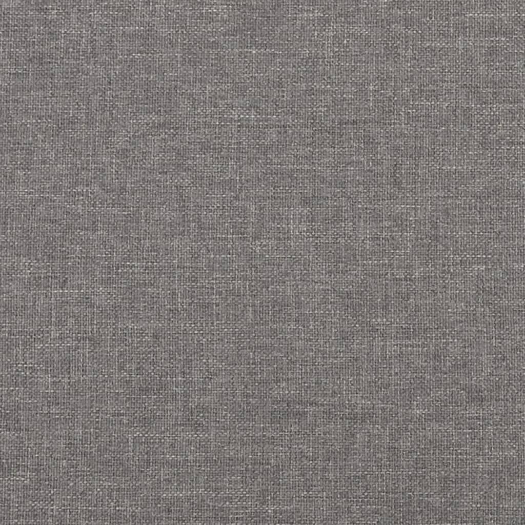 Fußhocker Hellgrau 78x56x32 cm Stoff