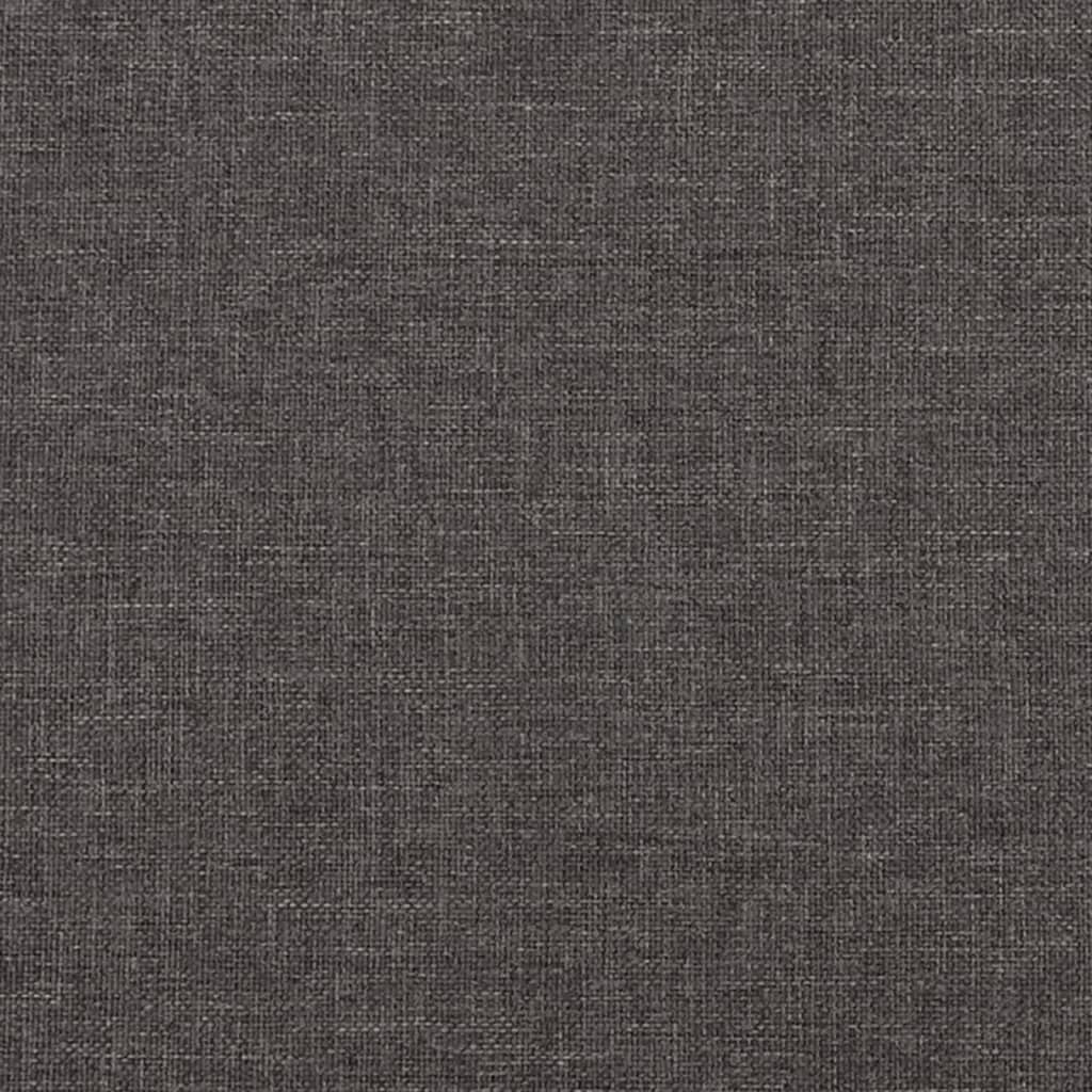 Fußhocker Dunkelgrau 78x56x32 cm Stoff