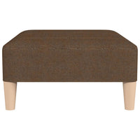 Thumbnail for Fußhocker Braun 78x56x32 cm Stoff