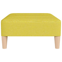 Thumbnail for Fußhocker Grün 78x56x32 cm Stoff