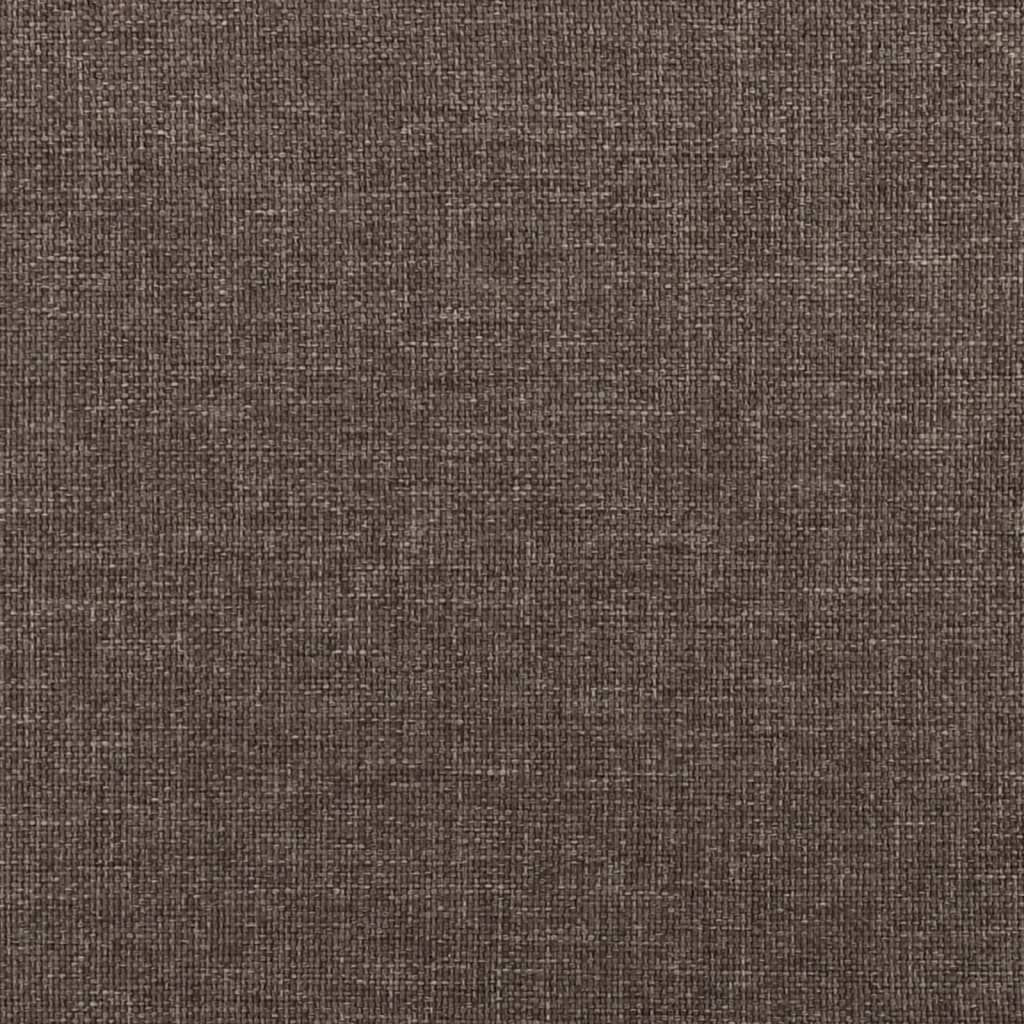 Fußhocker Taupe 78x56x32 cm Stoff