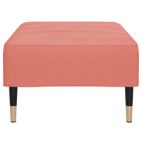 Thumbnail for Fußhocker Rosa 78x56x32 cm Samt