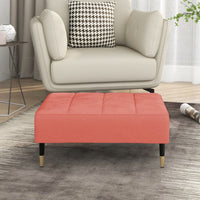 Thumbnail for Fußhocker Rosa 78x56x32 cm Samt