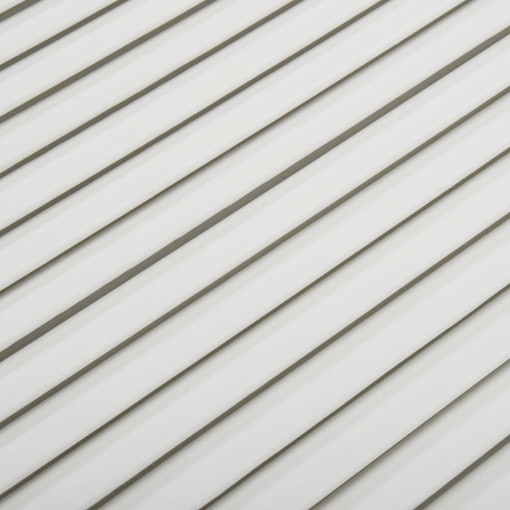 Lamellentür Massivholz Kiefer Weiß 39,5x49,4 cm