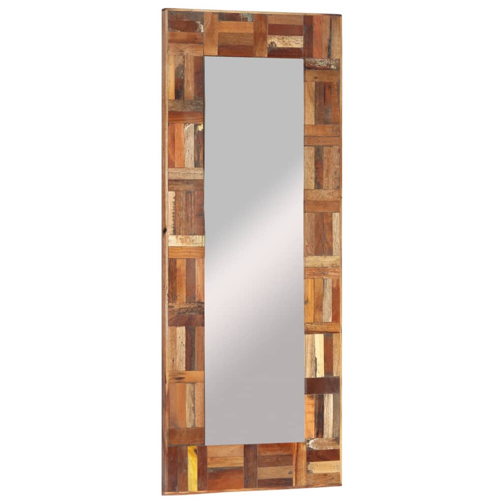 Wandspiegel Altholz Massiv 50x110 cm