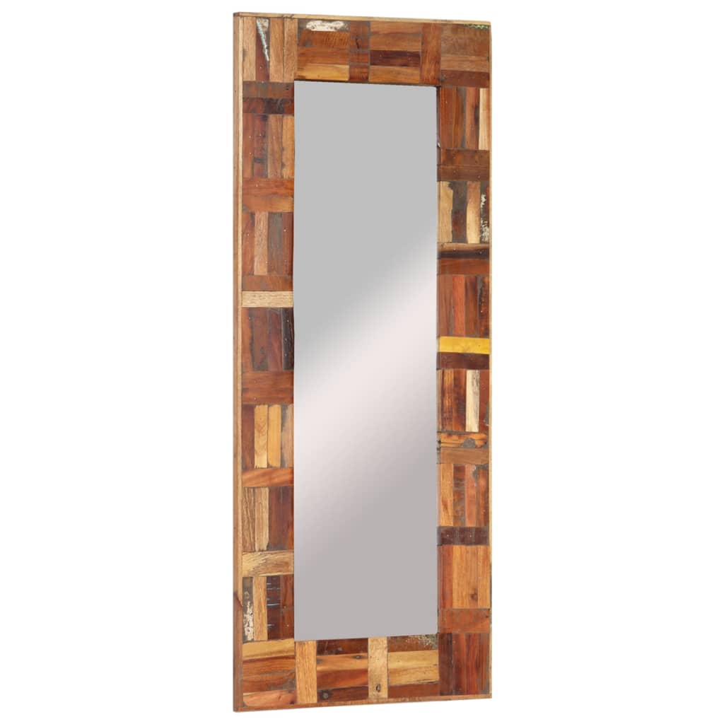 Wandspiegel Altholz Massiv 50x110 cm