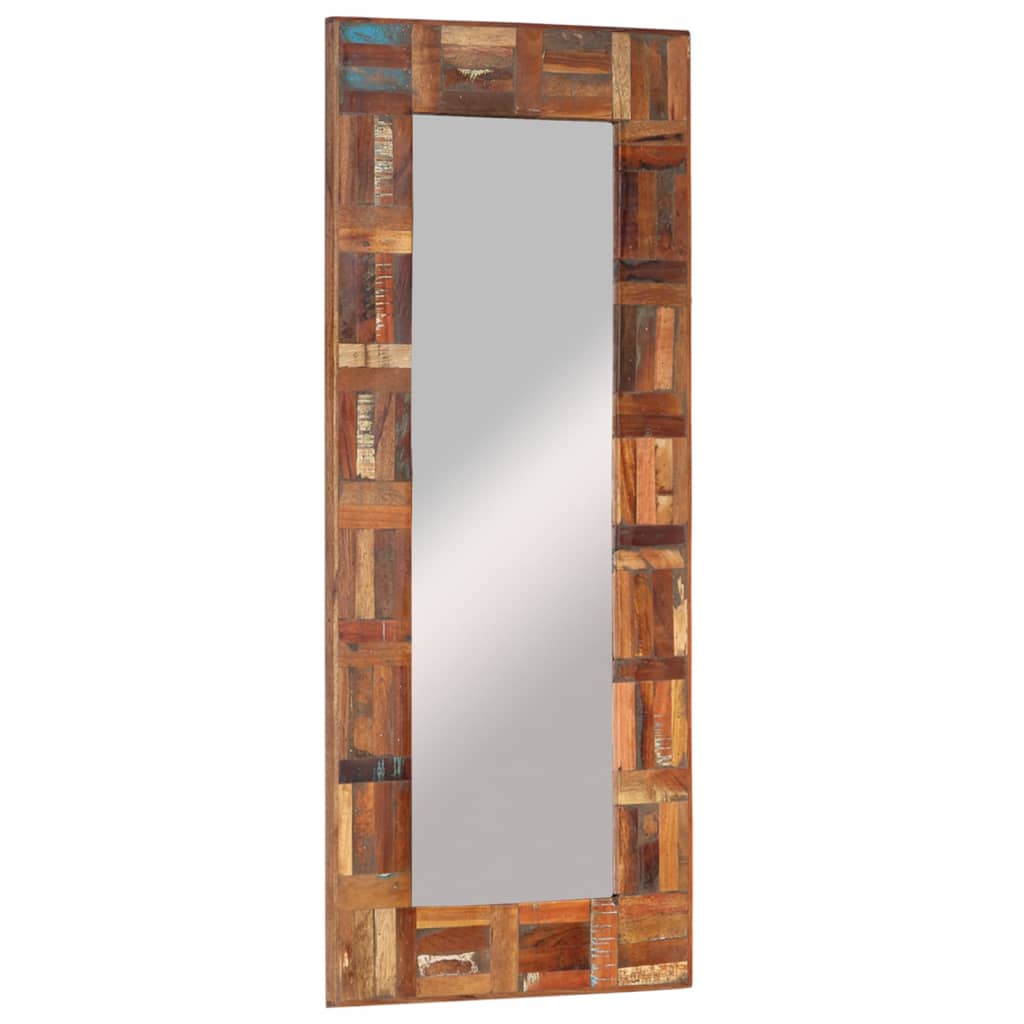 Wandspiegel Altholz Massiv 50x110 cm