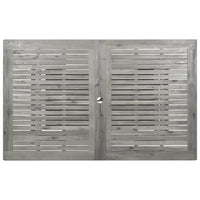 Thumbnail for Garten-Esstisch (160-240)x100x75 cm Massivholz Akazie