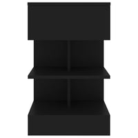 Thumbnail for Nachttische 2 Stk. Schwarz 40x35x65 cm