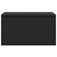 Thumbnail for Flurbank 80x40x45 cm Schwarz Holzwerkstoff