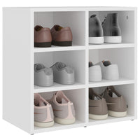 Thumbnail for Schuhregale 2 Stk. Weiß 52,5x30x50 cm