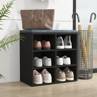 Thumbnail for Schuhregal Schwarz 52,5x30x50 cm