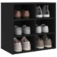Thumbnail for Schuhregal Schwarz 52,5x30x50 cm