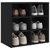 Thumbnail for Schuhregale 2 Stk. Schwarz 52,5x30x50 cm