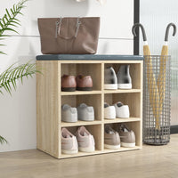 Thumbnail for Schuhregal Sonoma-Eiche 52,5x30x50 cm