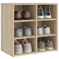 Thumbnail for Schuhregale 2 Stk. Sonoma-Eiche 52,5x30x50 cm