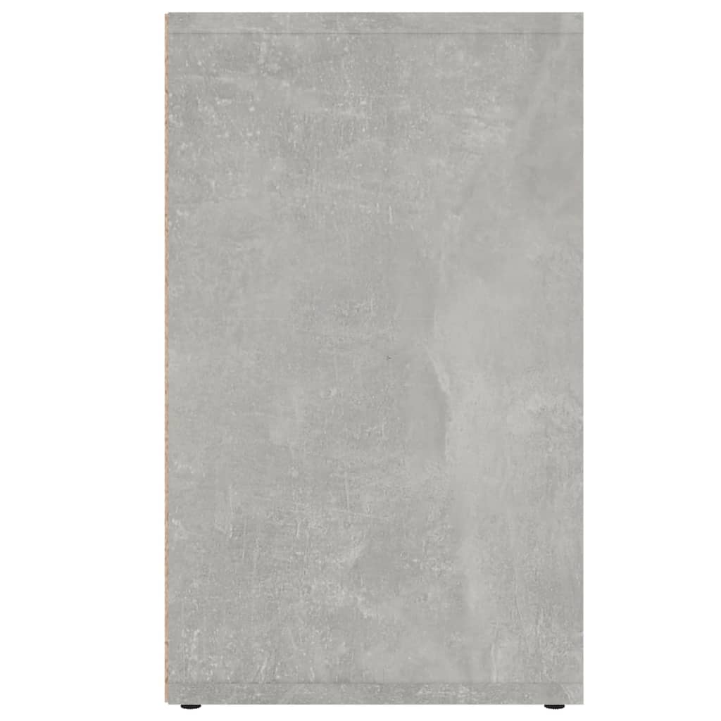 Schuhregal Betongrau 52,5x30x50 cm