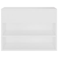 Thumbnail for Schuhbank Weiß 60x30x45 cm Holzwerkstoff