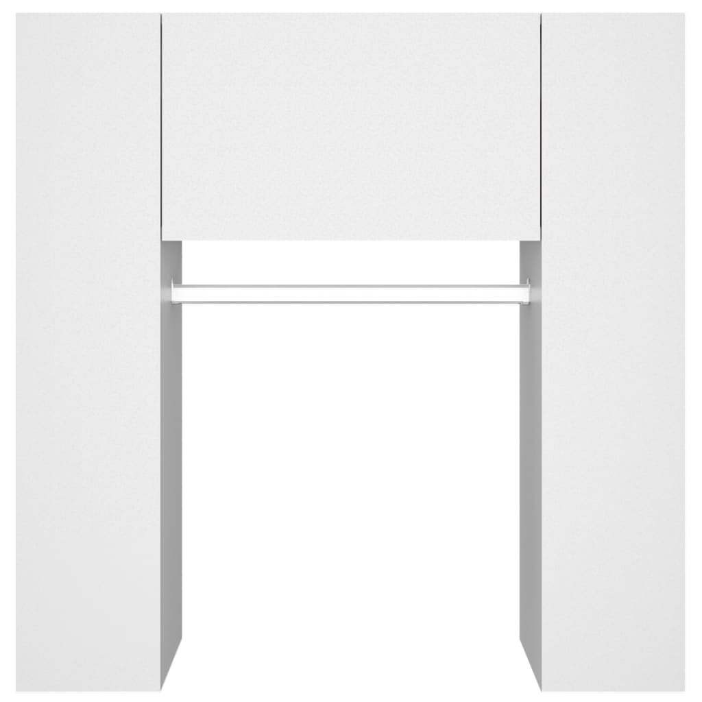 Flurschrank Weiß 97,5x37x99 cm Holzwerkstoff