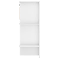 Thumbnail for Flurschrank Weiß 97,5x37x99 cm Holzwerkstoff