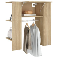 Thumbnail for Flurschrank Sonoma-Eiche 97,5x37x99 cm Holzwerkstoff