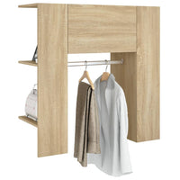 Thumbnail for Flurschrank Sonoma-Eiche 97,5x37x99 cm Holzwerkstoff