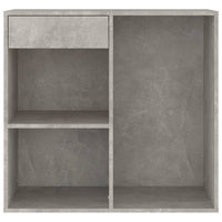 Thumbnail for Kosmetikschrank Betongrau 80x40x75 cm Holzwerkstoff