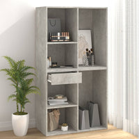 Thumbnail for Kosmetikschrank Betongrau 80x40x75 cm Holzwerkstoff