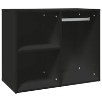 Thumbnail for Kleiderschrank Schwarz 80x40x65 cm Holzwerkstoff