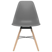 Thumbnail for Esszimmerstühle 2 Stk. Grau PP