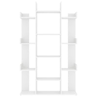 Thumbnail for Bücherregal Weiß 86x25,5x140 cm Holzwerkstoff