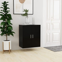 Thumbnail for Schuhschrank Schwarz 60x35x70 cm Holzwerkstoff