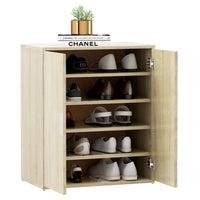 Thumbnail for Schuhschrank Sonoma-Eiche 60x35x70 cm Holzwerkstoff