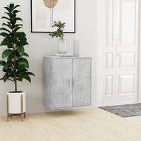 Thumbnail for Schuhschrank Betongrau 60x35x70 cm Spanplatte